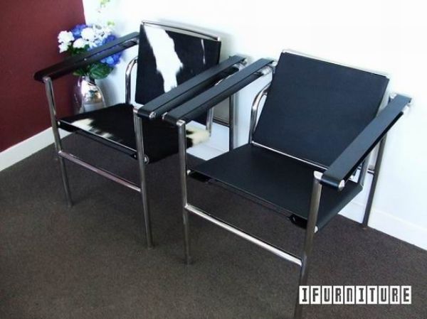 Picture of Basculant Chair LC1 Cow hide