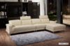 Picture of CASABLANCA Genuine Leather Corner Sofa *White