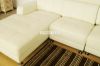 Picture of CASABLANCA Genuine Leather Corner Sofa *White