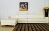 Picture of CASABLANCA Genuine Leather Corner Sofa *White