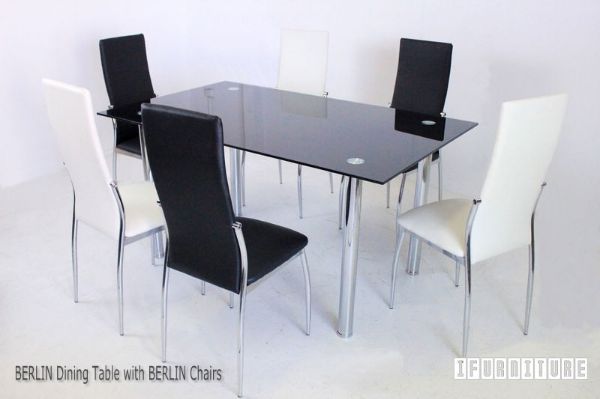Picture of BERLIN Glass Dining Set