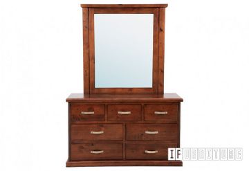 Picture of FEDERATION 7 DRW Dressing Table with Mirror
