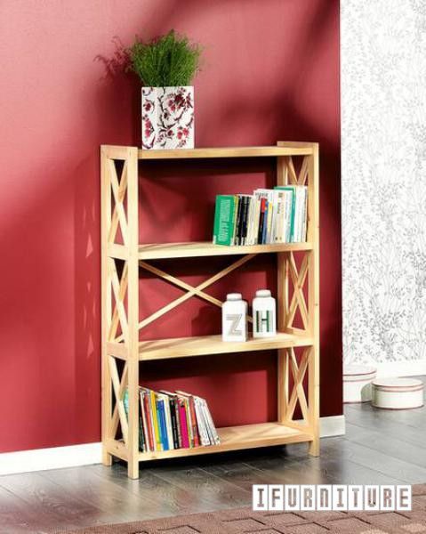 Picture of JENNEY Shelf  4 Tier Natural Color