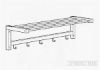 Picture of JENNEY Wall Rack & Hook Set *Black or White