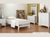 Picture of SNOW WHITE Solid Pine Bed in *Single/ King Single/Double/ Queen Size