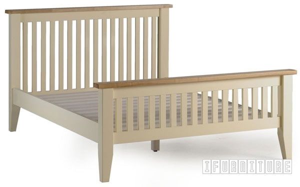 Picture of CAMDEN Bed in Single/ Double/ Queen/ Super King Size *Solid Ash Top