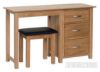 Picture of NEWLAND Solid Oak Single Desk/ Dressing Table