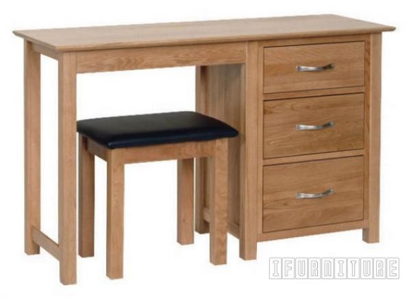Picture of NEWLAND Solid Oak Single Desk/ Dressing Table