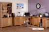 Picture of NEWLAND Solid Oak 2 Drawer Console Table