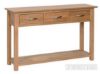 Picture of NEWLAND Solid Oak 3 Drawer Console Table