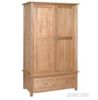 Picture of NEWLAND Solid OAK Double Wardrobe on Drawer