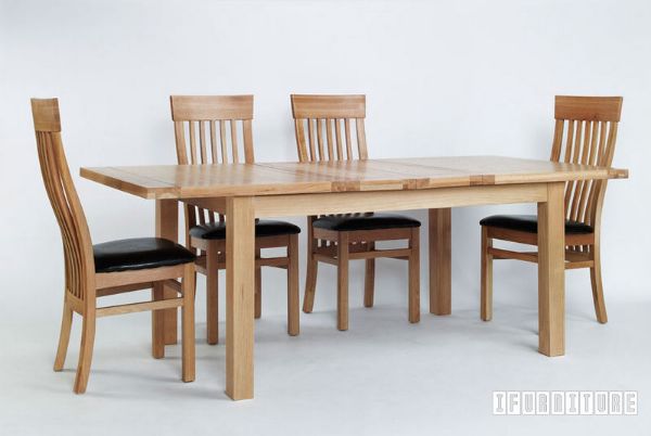 Picture of NEWLAND Solid Oak Dining Set