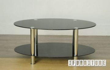 Picture of STUDIO Glass Oval Coffee Table