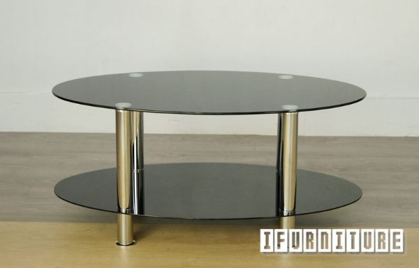 Picture of STUDIO Glass Oval Coffee Table