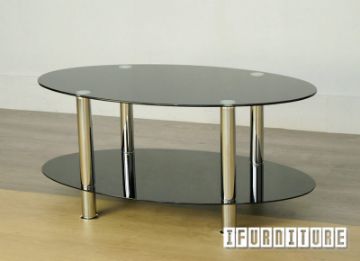 Picture of STUDIO Glass Oval Coffee Table