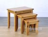 Picture of RIVERLAND Solid OAK Nest of Tables