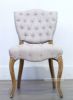 Picture of VICTORIA Chair *Linen Fabric Solid Oak