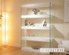 Picture of LENZO Glass Display Shelf in White Gloss