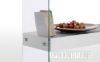 Picture of LENZO Glass Display Shelf in White Gloss