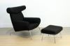 Picture of OX Chair with Ottoman *Fiberglass & Wool