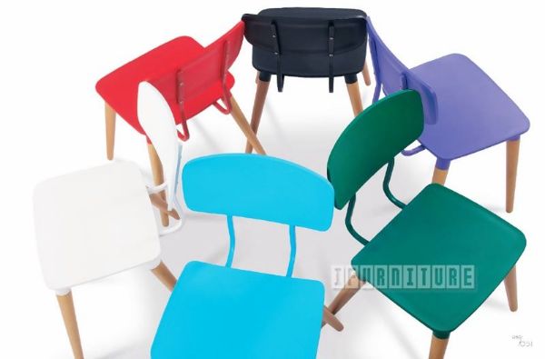 Picture of ATHENA Chair *Black/White/Blue