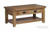 Picture of RIVERLAND Solid OAK Coffee Table with 2 Drawers