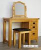 Picture of RIVERLAND Solid OAK Dressing Stool