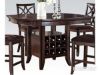Picture of KEENAN 5PC Storage Counter Height Set/ Bar Set