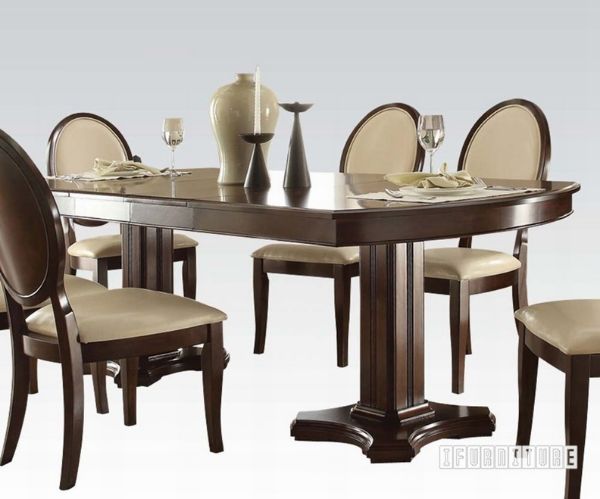 Balint Double Pedstal 168 240 Extension Dining Table