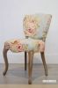 Picture of VICTORIA Chair *Floral Fabric Solid Oak