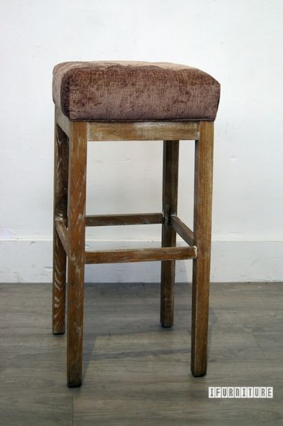 Picture of CREIL Solid Oak Bar Stool