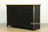 Picture of CHATEAU French Style Solid Oak 3 Drawer 2 Door 138 Sideboard *Dark