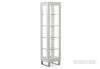 Picture of MIAMI White Gloss Small Display Cabinet