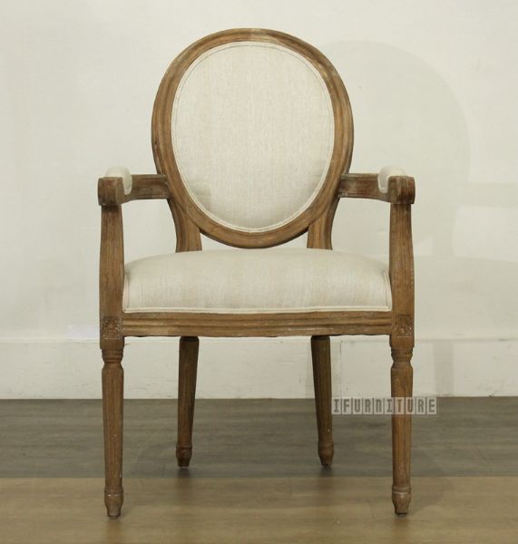 Picture of MADELEINE French Country Arm Chair *Cream