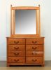 Picture of AUGUST Solid Pine Dressing Table with Mirror