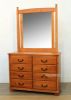 Picture of AUGUST Solid Pine Dressing Table with Mirror