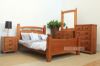 Picture of AUGUST Solid Pine Dressing Table with Mirror