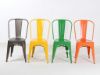 Picture of TOLIX Replica Dining Chair - Yellow