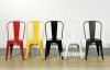 Picture of TOLIX Replica Dining Chair - Matt White