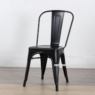 Picture of TOLIX Replica Dining Chair - Matt Black