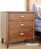Picture of PRAGUE Bedside Table (Silver Wattle Timber)