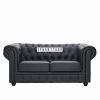 Picture of WESTMINSTER 2 Seater Chesterfield Sofa *Full Italian Leather