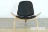Picture of Replica Hans Wegner SHELL Chair *Full Italian Leather