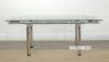 Picture of MILTON Clear Glass Extension Dining Table