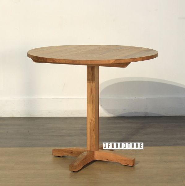 Oakland Solid Oak Round Table Auckland, Round Cafe Table Nz