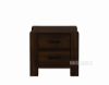 Picture of LARRY Acacia 2 Drawer Bedside