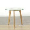 Picture of PARIS 1+1 Side Table Set*Solid Oak Legs