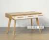 Picture of AMALFI 3Drawer Writing Desk *Solid Oak Legs