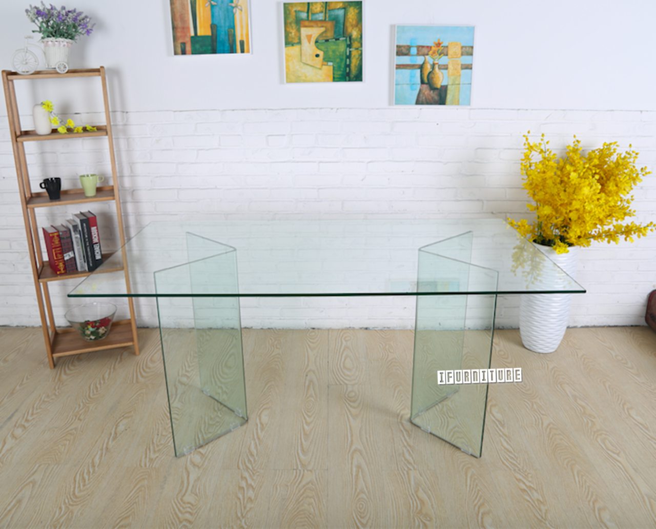 MURANO Bent Glass 180 Dining Table