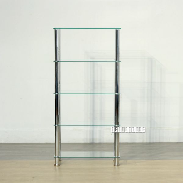STUDIO Glass 5 Tier Rack *Clear Glass